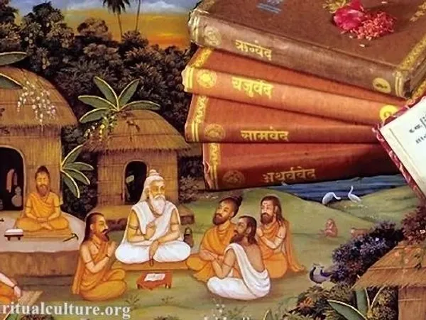 Holi puja Hindu priest