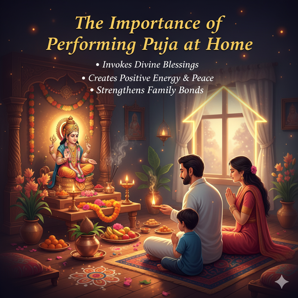 The Importance of Performing Puja at Home: A Complete Guide